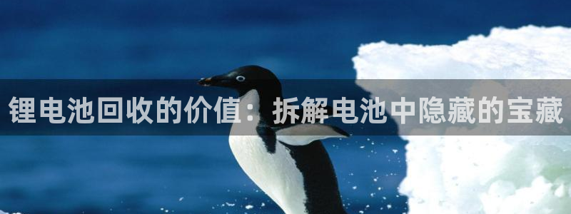凯时app官方首页：锂电池回收的价值：拆解电池中隐藏的宝藏